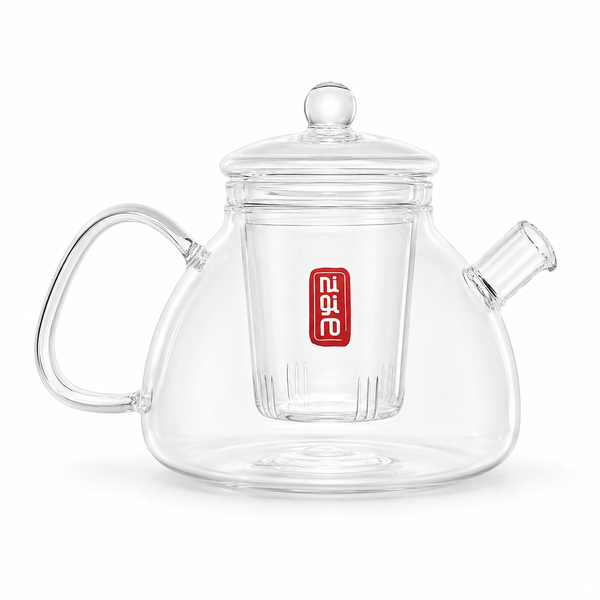 Nigiro Bhuti Brother Borosilicate Glass Tea Pot with Infuser 450ml