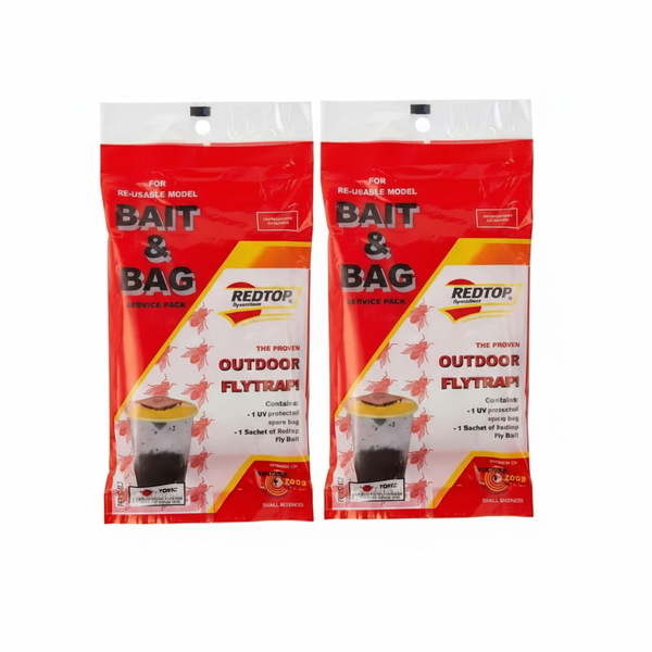 Redtop Pest Control Service Pack - 1 Bag &amp; 1 Bait for Effective - 2 Pack