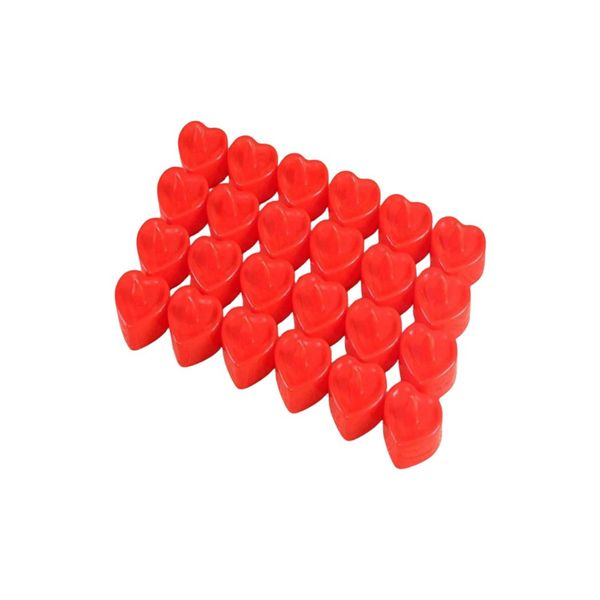 12-Pack Red Flameless LED Candles