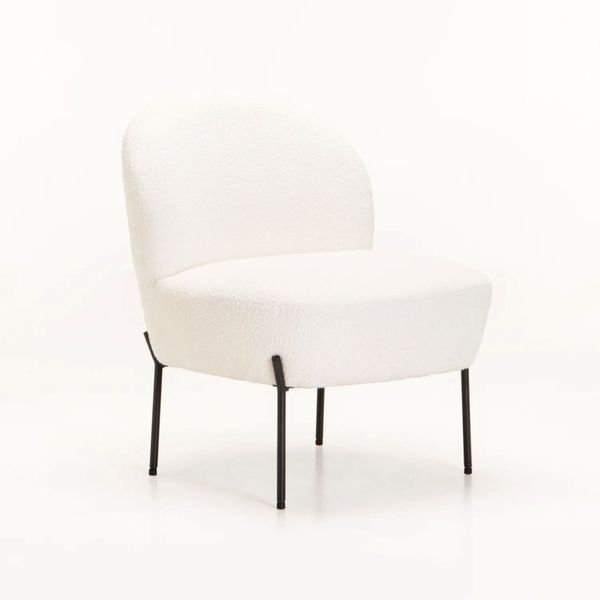 Curly Care - Ojal Boucle Fabric Chair