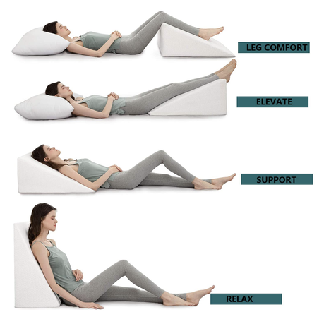 Simply Comfy Cooling Wedge Pillows for Back Pain Acid Reflux Anti snoring Shop Today. Get it Tomorrow takealot