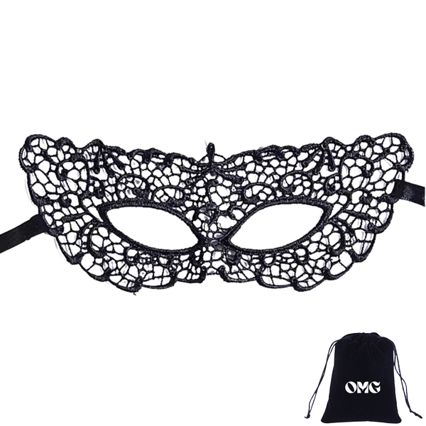 OMG - Women's Hollow Elegant Lace Masquerade Face Mask