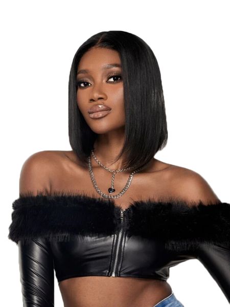 Virgin Human Hair - Wear&amp;Go Brazilian Bob Wig