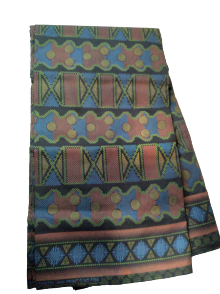 100% Genuine Cotton Ankara Fabric