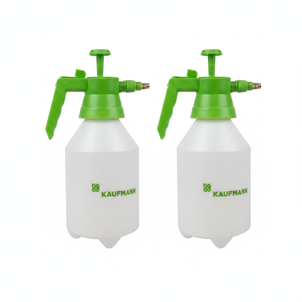Kaufmann 1.5l Handheld Pressure Sprayer for Garden and Home Use - 2 Pack