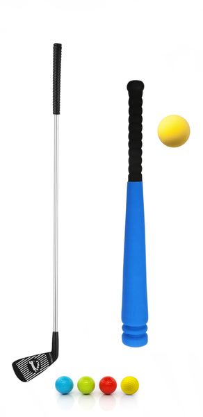 Kids Sport Play Set - Soft Play Baseball &amp; Kids Golf Set