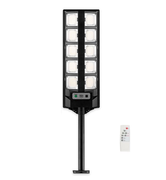 Solar Light Outdoor Waterproof Solar Street Lights with Romote 10 LED Light