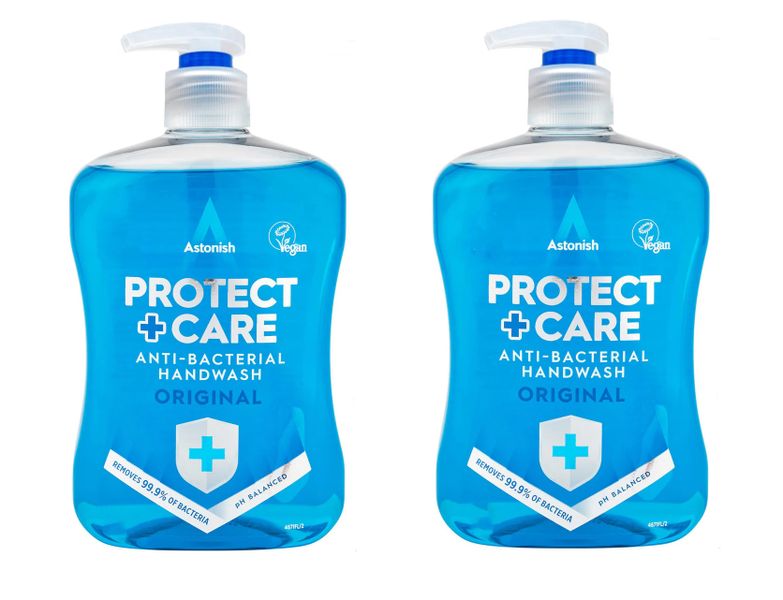 Astonish Protect and Care Handwash Original 600ml 2-Pack
