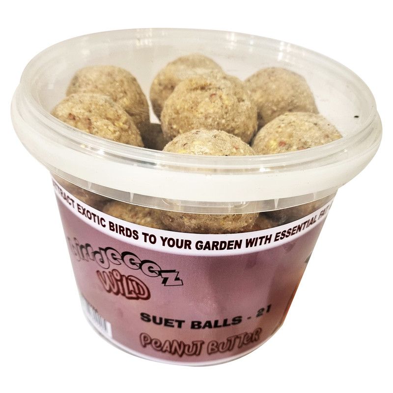 Birrdeez Suet Ball Bucket Peanut Butter Flavour 21 Balls Shop Today. Get it Tomorrow