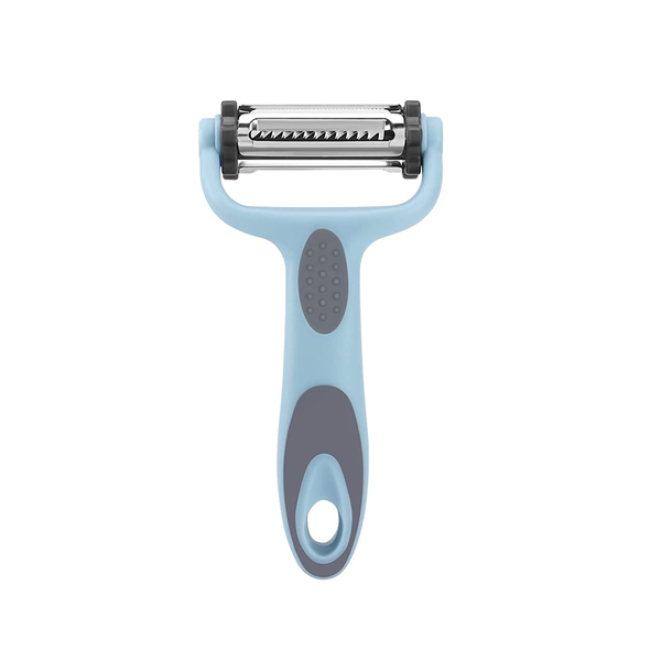 Serrated, Julienne Blade Peeler - Blue image