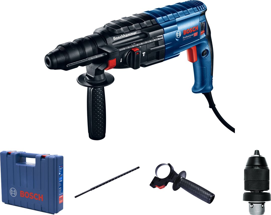 Bosch Rotary Hammer Drill GBH 224 DRE & Key Chuck Shop Today. Get it