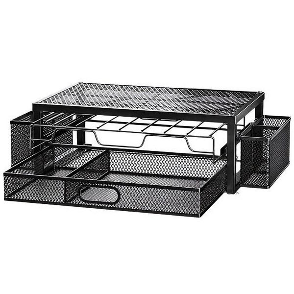Coffee Pod Holder with Slidng Drawer Coffee Capsules Storage Drawer Holder