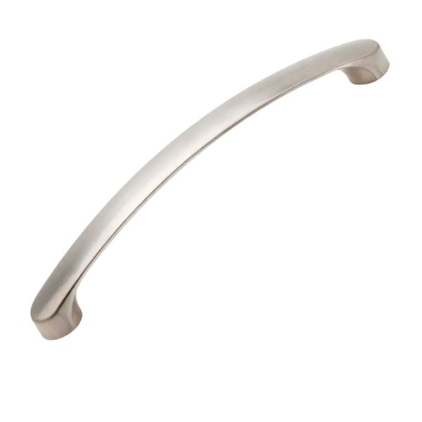 Pack of 10 x Rainbow Handle, Brushed Satin Nickel, 128mm