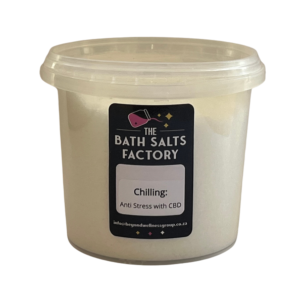The Bath Salts Factory Chilling Bath Salts - Anti Stress with CBD - 1kg