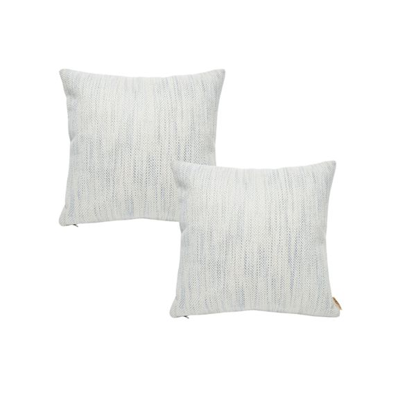 Serene Weave Cushion Cover Set ,Soft Textured Neutral Throw Cushions
