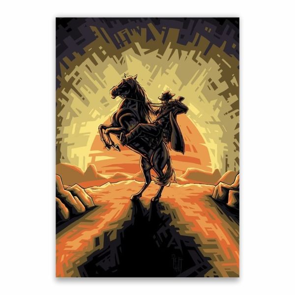 John Marston Horse Poster - A1