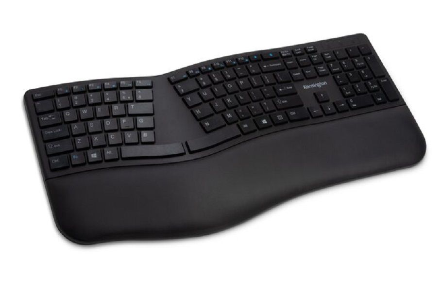 Kensington ProFit Ergonomic (Scupltured) Wireless Keyboard Black