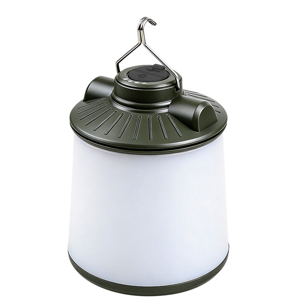 Telescopic LED Camping Lantern with RGB Mood Light - 2000mAh USB Tent Lamp
