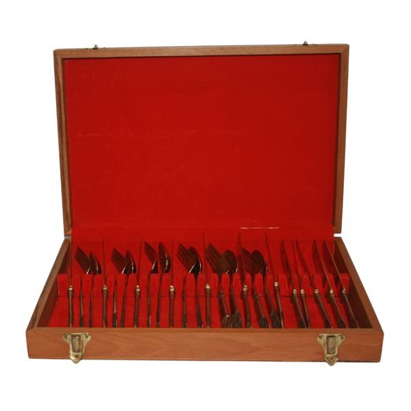 Solid Nickel Bronze - Cutlery set of 24