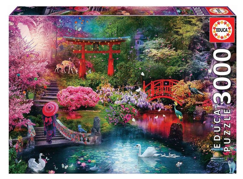Educa Japanese Garden Puzzle - 3000 Piece
