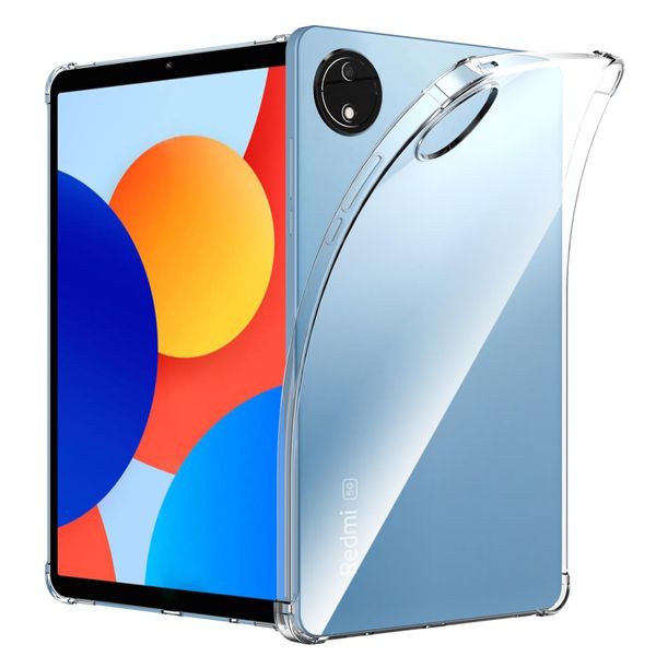 Compatible with Redmi Pad SE 8.7 Case, Silicone TPU Shockproof Anti-Scratch