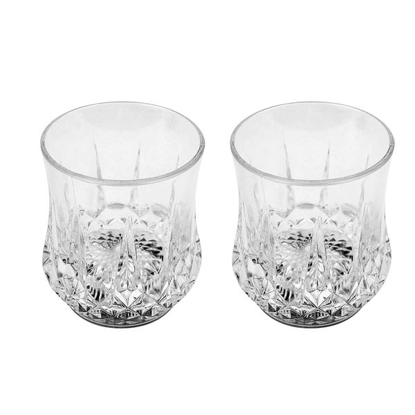 Blue Angel Pineapple Carved Mugs Water Sensing LED Beer Cup - Set Of 2
