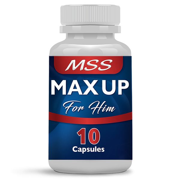 Mss Male Max Up Capsules 500mg x 10 Bottle