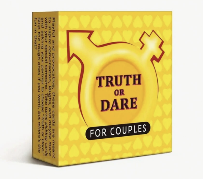Truth or Dare Couples Game Cards - 51 cards