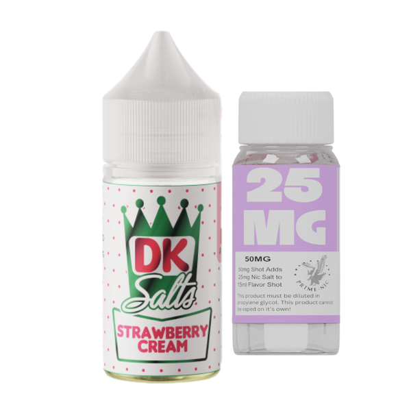 Donut King Strawberry Cream 25mg 30ml Longfill Kit