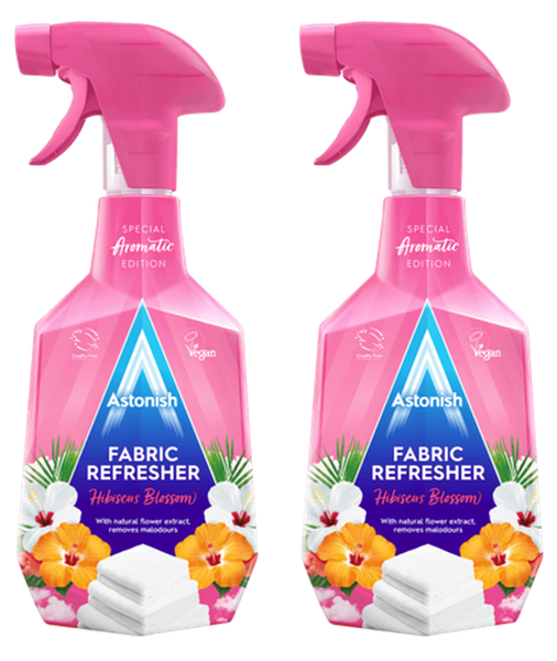 Astonish Fabric Refresher - Pink Edition - 750ml - 2 Pack