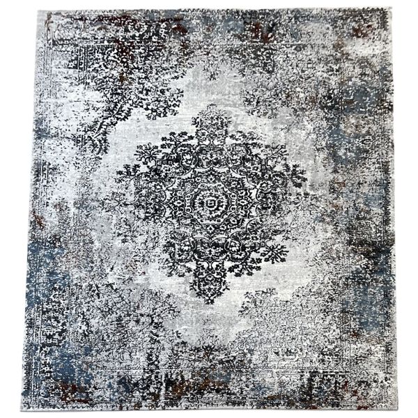Vintage Style Grey Turkish Large Carpet - 290 x 200 cm