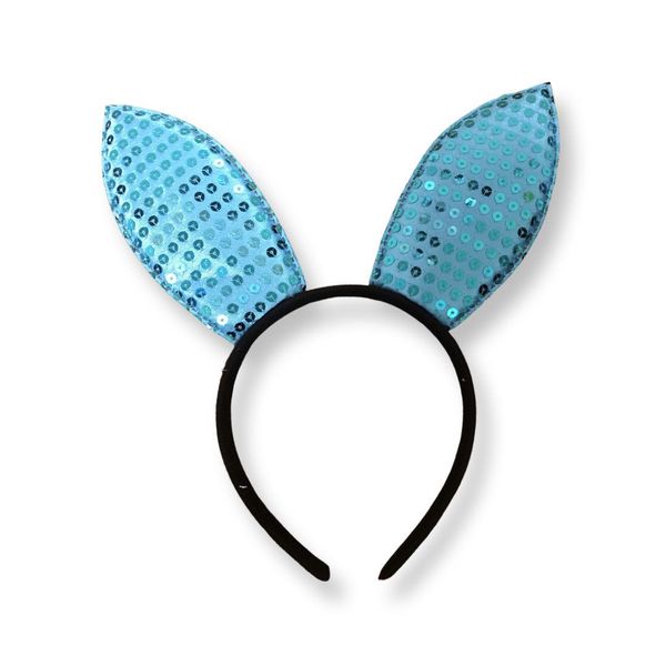 Sparkly Rabbit Ears Headband