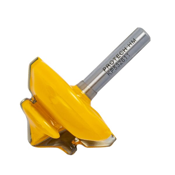 Pro-Tech Tongue &amp; Groove - Angle 1 1/2" X 1" 1/4" Shank