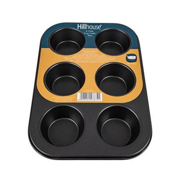 Hillhouse Non-Stick Muffin Tray - 6 Holes