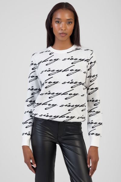 Sissy Boy: SEE ME KNIT SWEATER