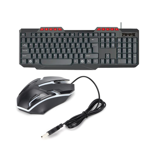 Wired G11 Keyboard and Optical Mouse Combo