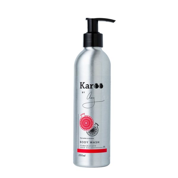 Karoo by Amy- Body wash with Pomegranate Seed Oil- 250ml