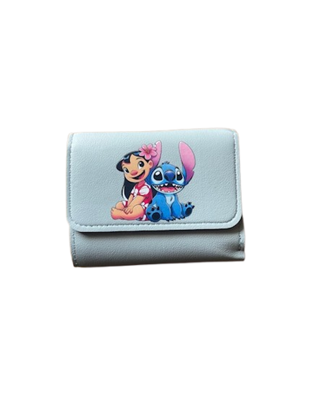 Lilo And Stitch Wallet Blue