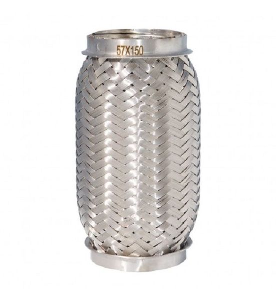Exhaust Flex Pipe, Stainless Steel, Braided, Weld On Flexi 50mm x150mm, Uni