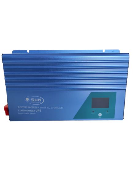 Powerinverter with Ac Charger 12v/2000w/20a