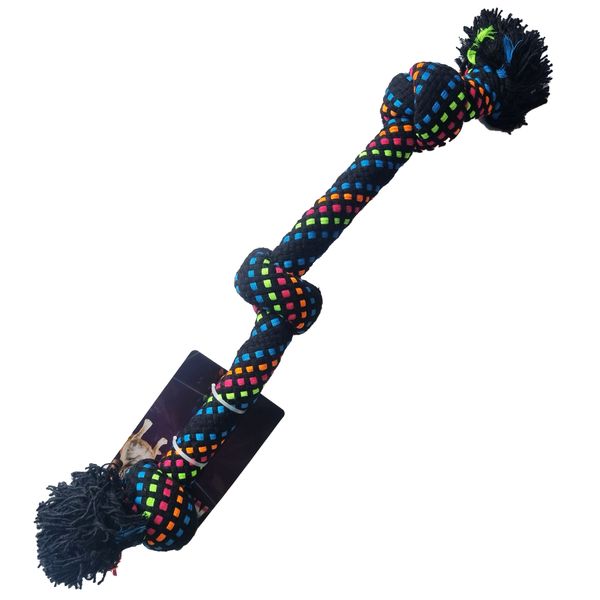 KolloPet Dog Rope Toy With 3 Knots
