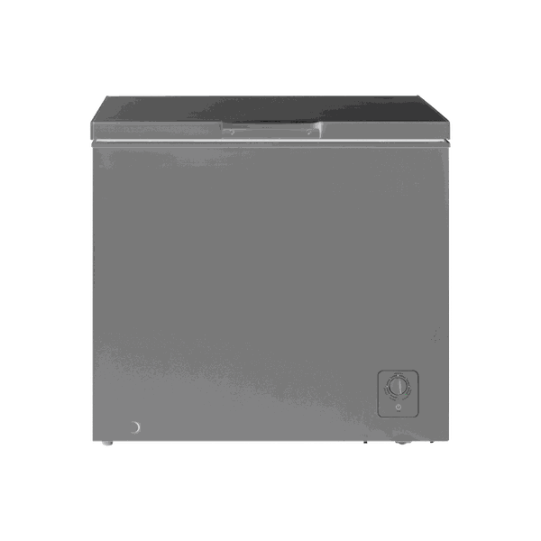 Hisense 245L Chest Freezer With Lock, Silver, With Sprung Hinges- H320CFS