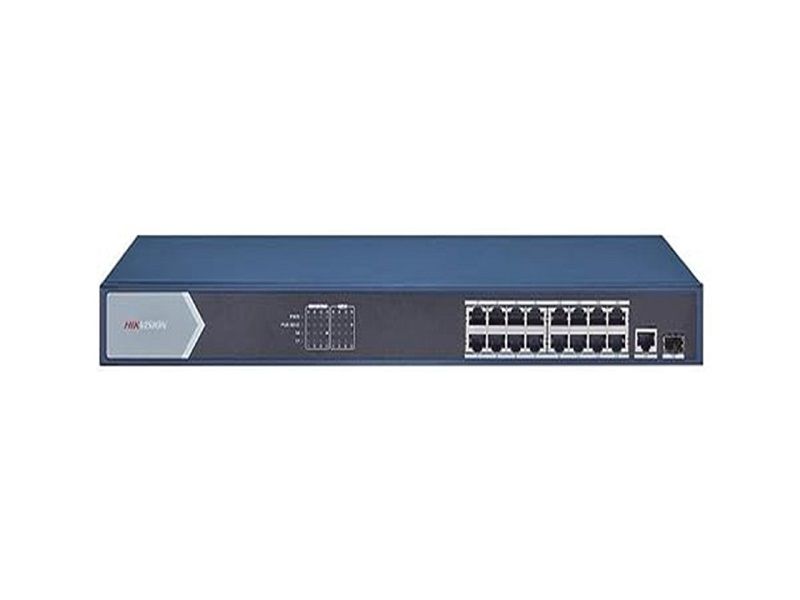 HIKVISION 16 Port Gigabit Unmanaged POE Switch