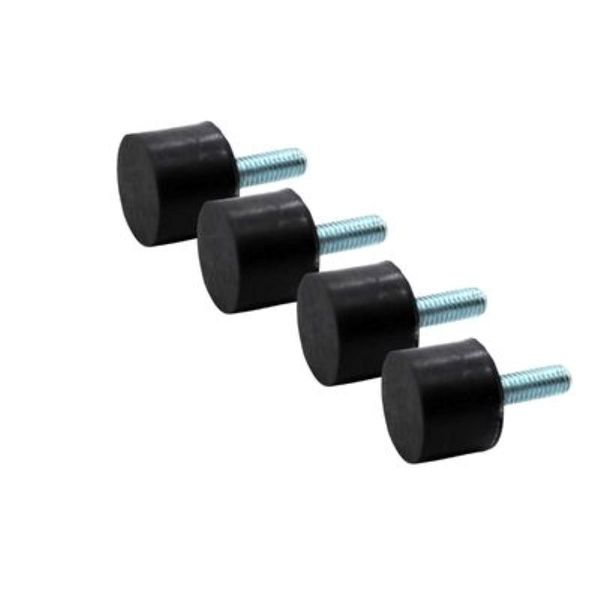 Anti-Vibration Foot Mount D:40 H:30 Male/FM M10 20