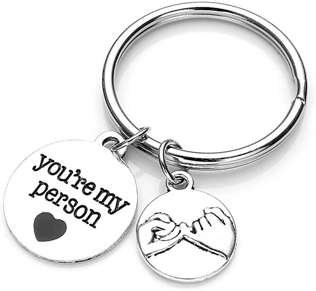 My Person Pinky Promise Keyring