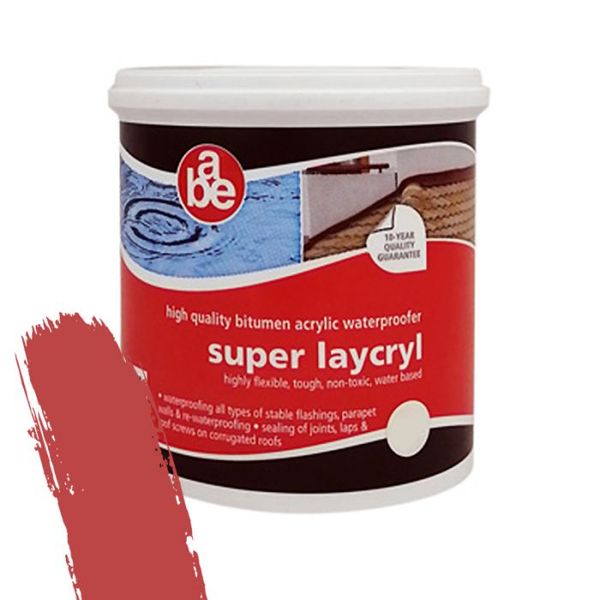 Abe - Super Laycryl 1L Red - 2 Pack