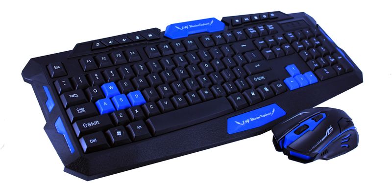 HK8100 Wireless Keyboard and Mouse Combo