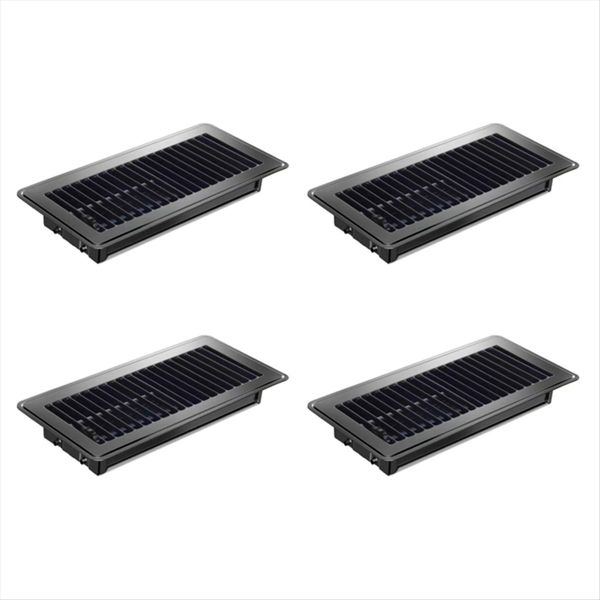 4 Pcs Floor Register 4x10Inch Heavy Duty Floor Vents Compatible with None