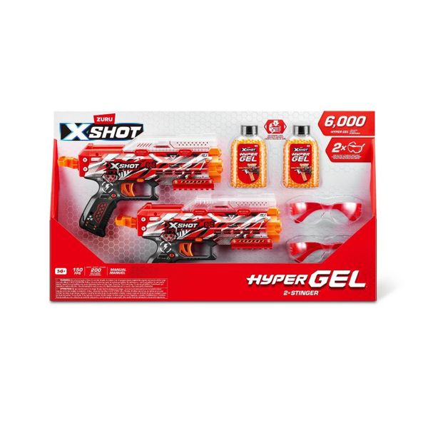 XShot - Hyper Gel S1 Stinger 2 Pack - Zuru36742