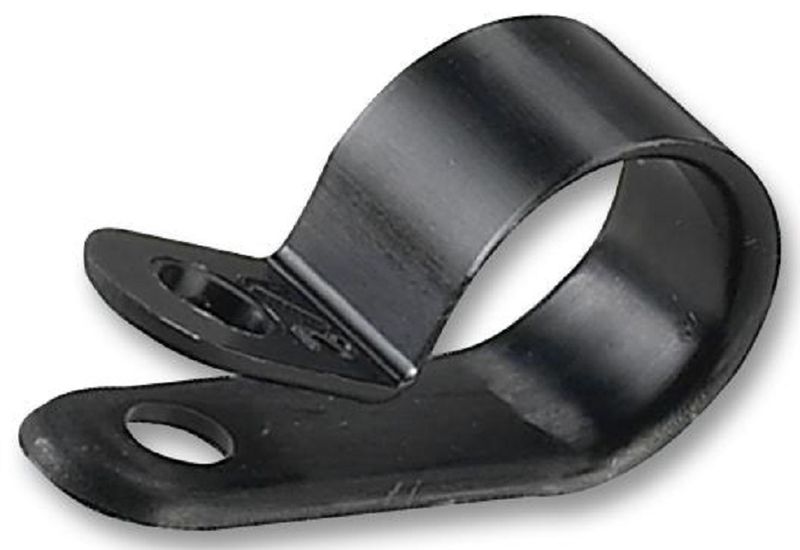 Panduit (CCS50-S8-C0) Fastener, P Clip, Screw Mount Cable Clamp